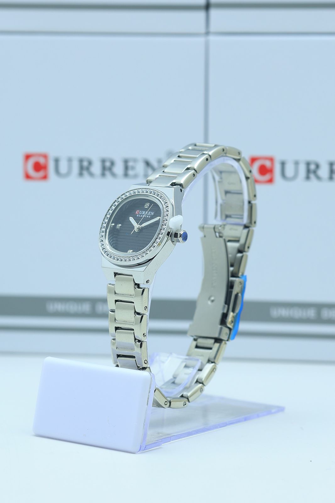 Curren 9101 Silver Black