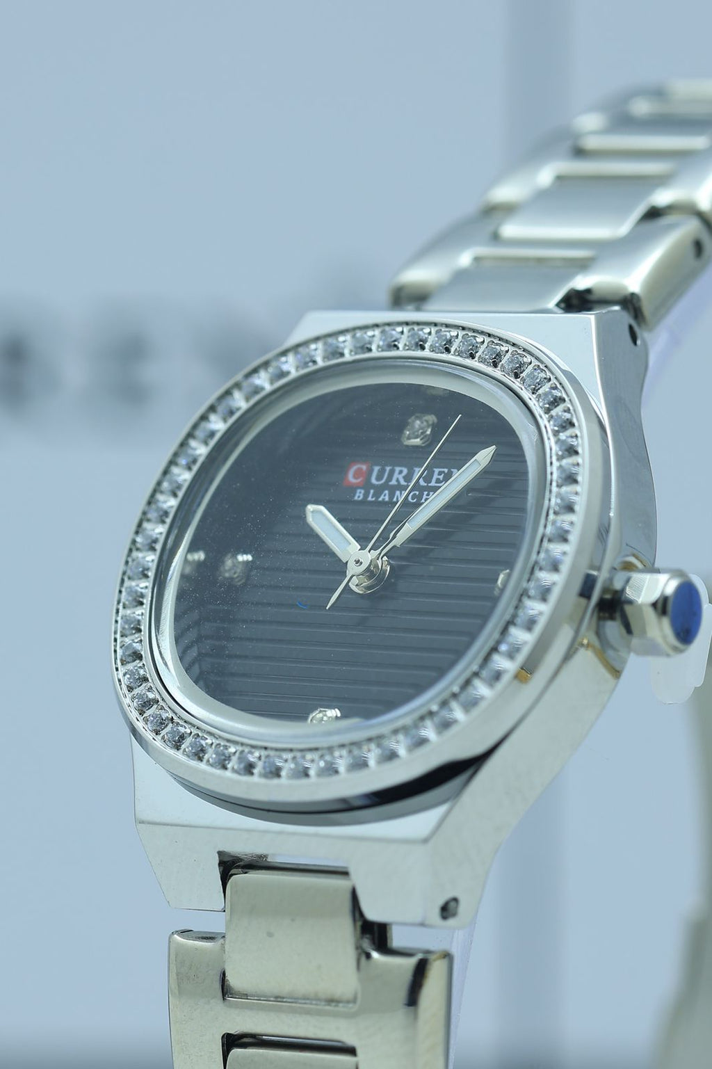 Curren 9101 Silver Black